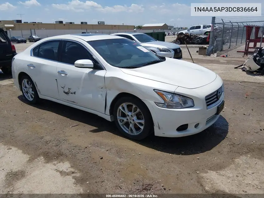 2013 Nissan Maxima 3.5 Sv VIN: 1N4AA5AP3DC836664 Lot: 45398482