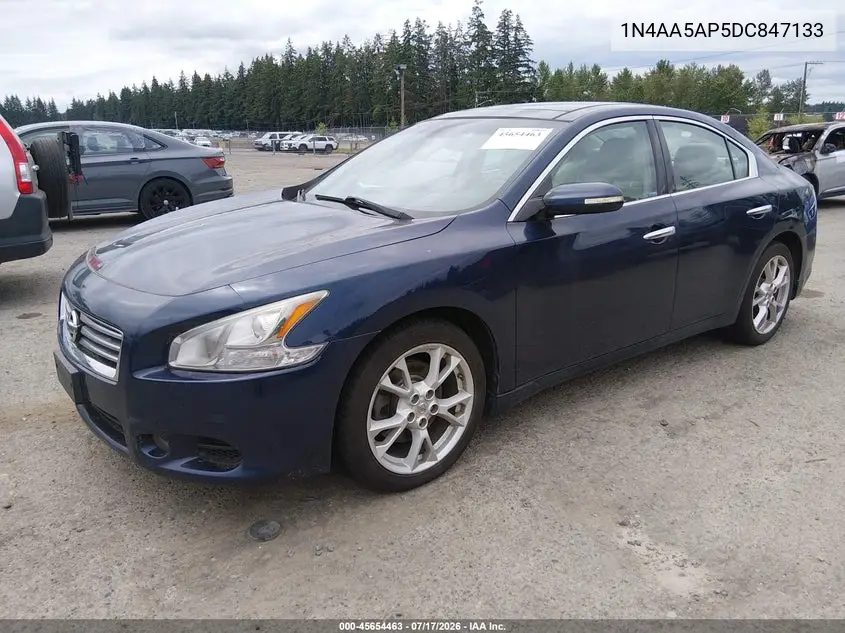 2013 Nissan Maxima 3.5 Sv VIN: 1N4AA5AP5DC847133 Lot: 45654463