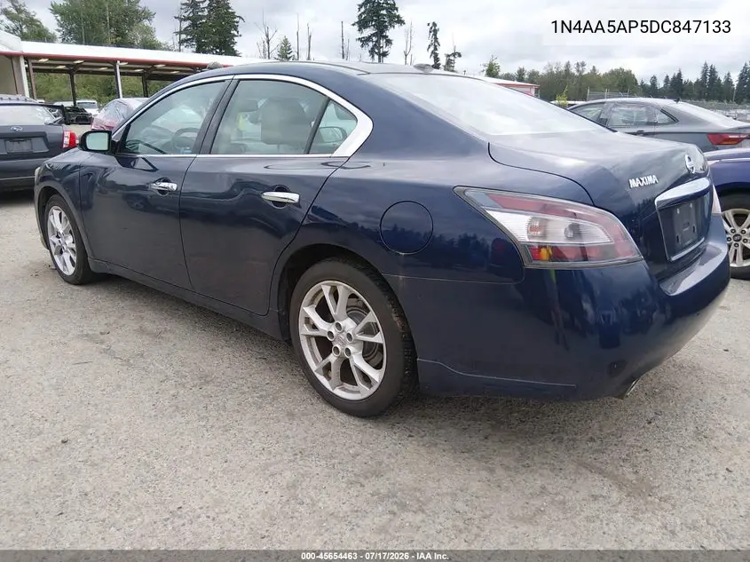 2013 Nissan Maxima 3.5 Sv VIN: 1N4AA5AP5DC847133 Lot: 45654463