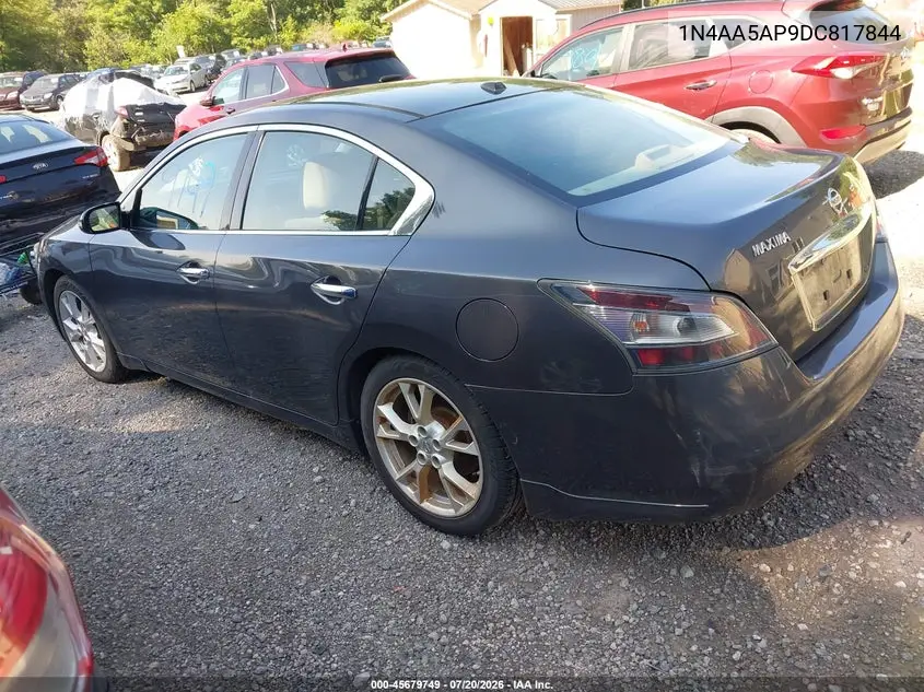 2013 Nissan Maxima 3.5 Sv VIN: 1N4AA5AP9DC817844 Lot: 45679749