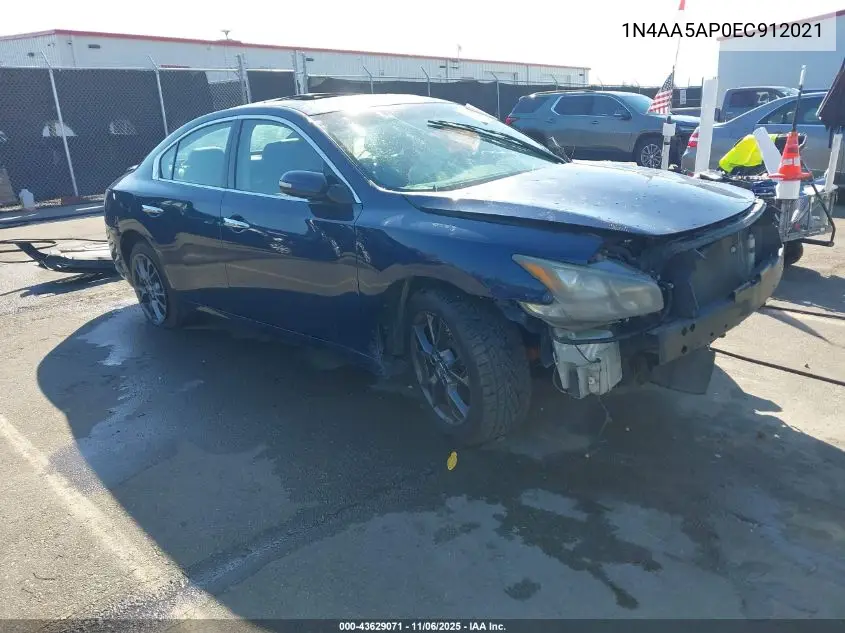 1N4AA5AP0EC912021 2014 Nissan Maxima 3.5 S