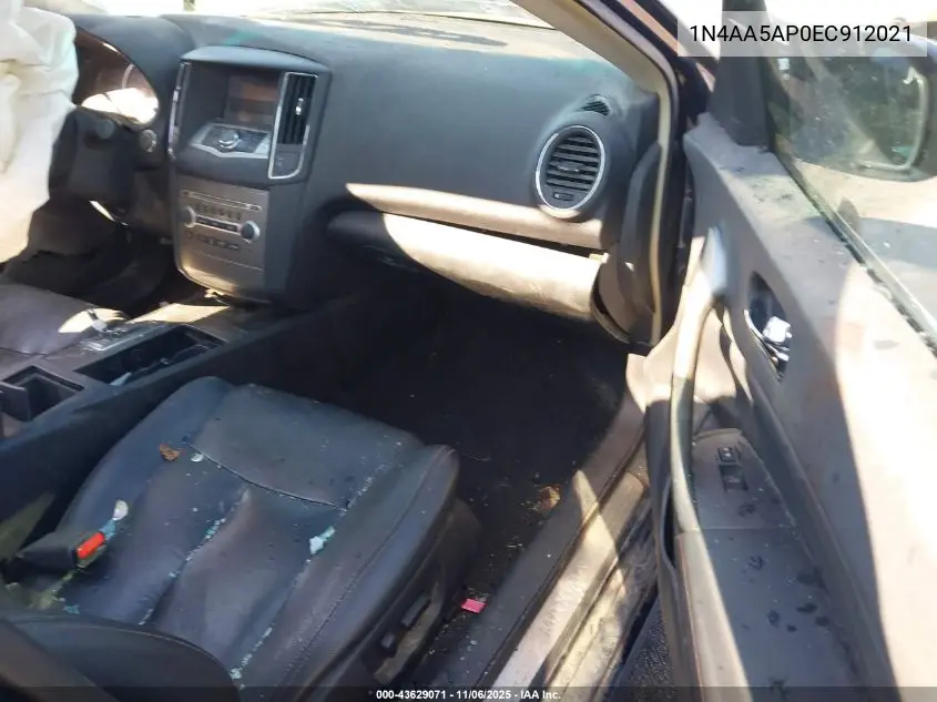 1N4AA5AP0EC912021 2014 Nissan Maxima 3.5 S