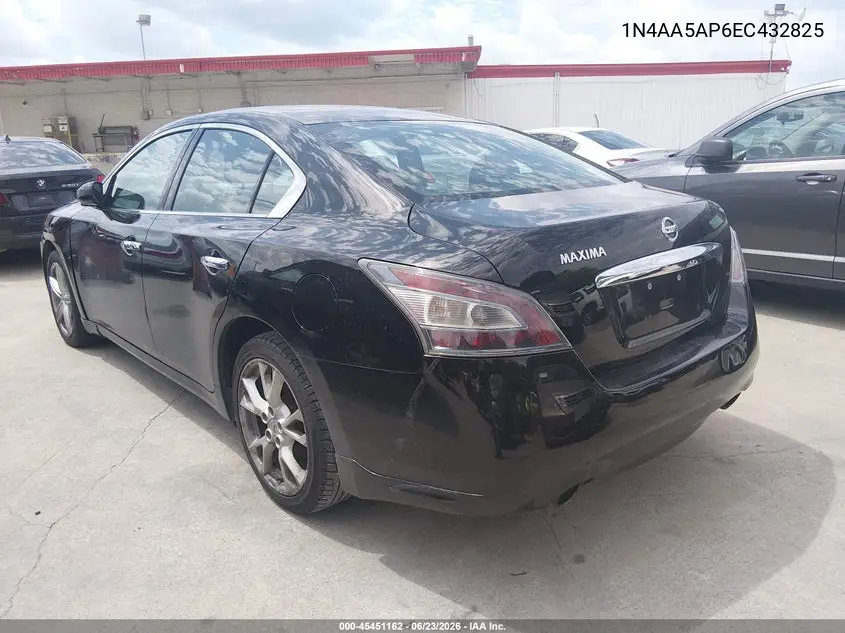 2014 Nissan Maxima 3.5 S VIN: 1N4AA5AP6EC432825 Lot: 45451162