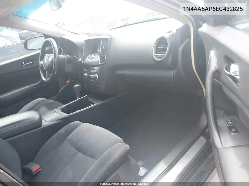 2014 Nissan Maxima 3.5 S VIN: 1N4AA5AP6EC432825 Lot: 45451162