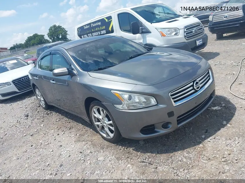 2014 Nissan Maxima 3.5 S VIN: 1N4AA5AP8EC471206 Lot: 45545771