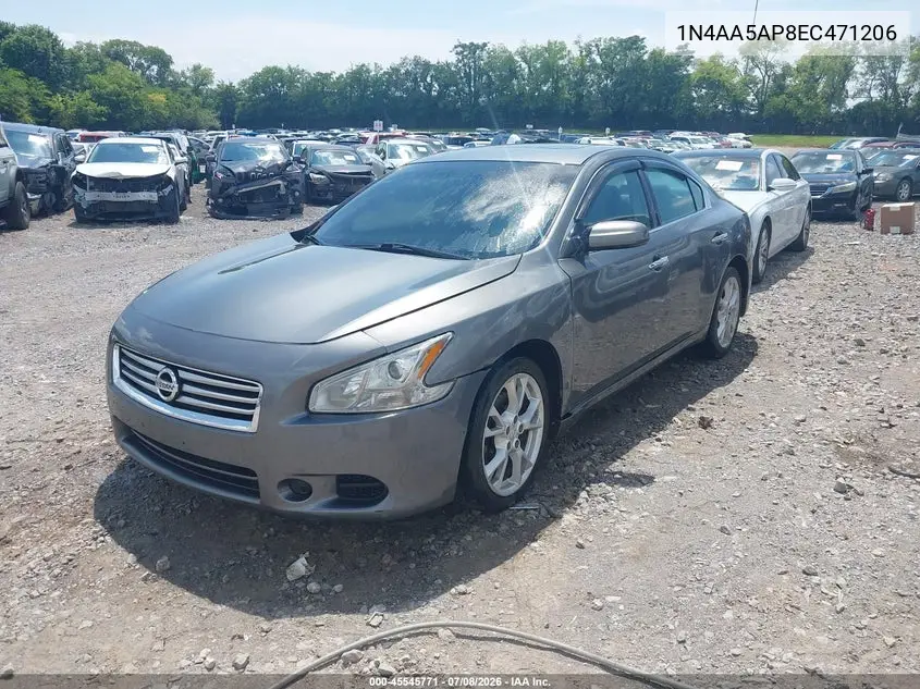 2014 Nissan Maxima 3.5 S VIN: 1N4AA5AP8EC471206 Lot: 45545771
