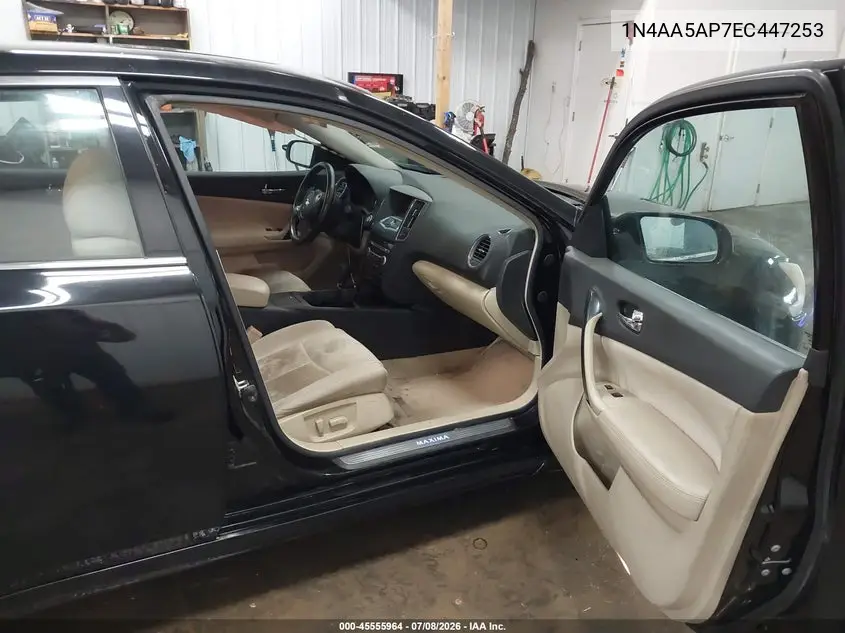 2014 Nissan Maxima 3.5 S VIN: 1N4AA5AP7EC447253 Lot: 45555964