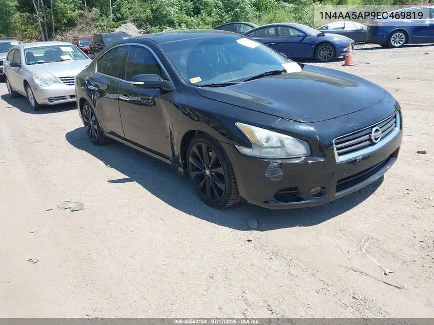 2014 Nissan Maxima 3.5 Sv VIN: 1N4AA5AP9EC469819 Lot: 45563184