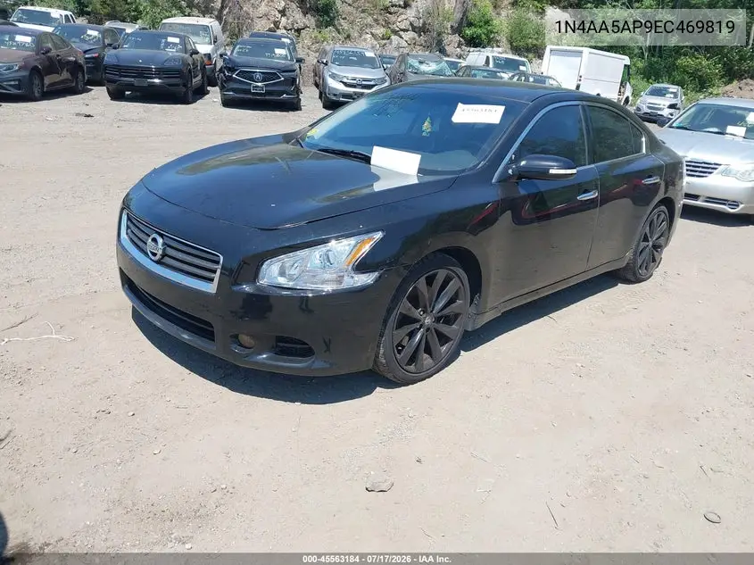 2014 Nissan Maxima 3.5 Sv VIN: 1N4AA5AP9EC469819 Lot: 45563184