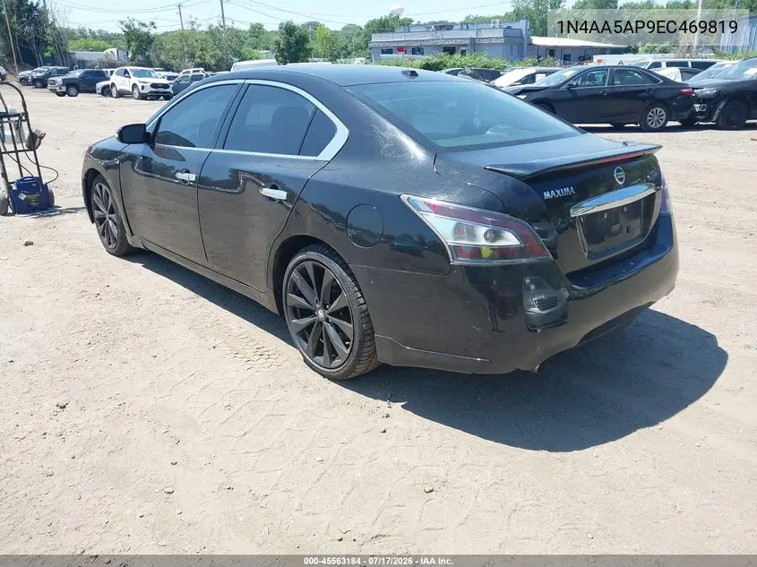 2014 Nissan Maxima 3.5 Sv VIN: 1N4AA5AP9EC469819 Lot: 45563184