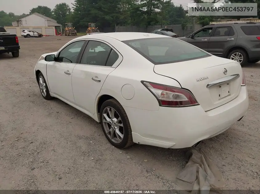 2014 Nissan Maxima 3.5 Sv VIN: 1N4AA5AP0EC453797 Lot: 45646157