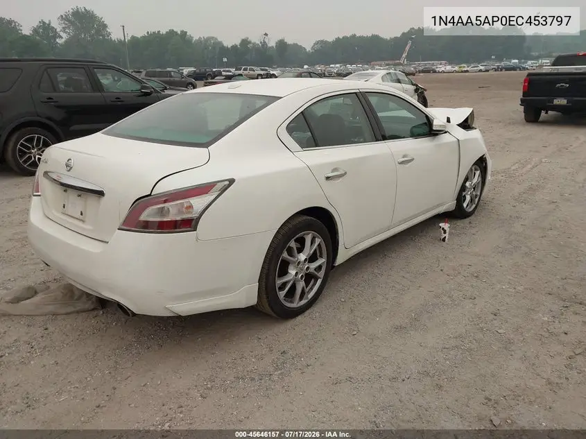 2014 Nissan Maxima 3.5 Sv VIN: 1N4AA5AP0EC453797 Lot: 45646157