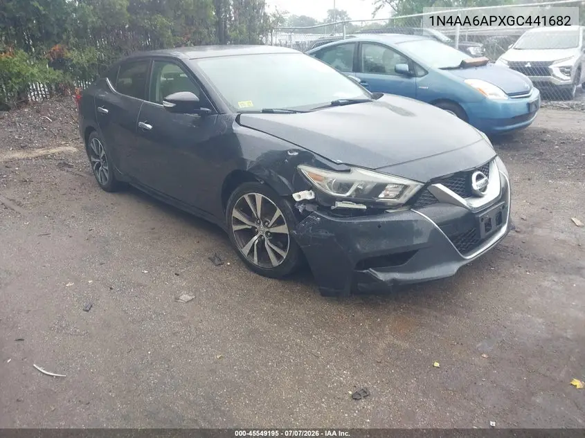 2016 Nissan Maxima 3.5 Sv VIN: 1N4AA6APXGC441682 Lot: 45549195
