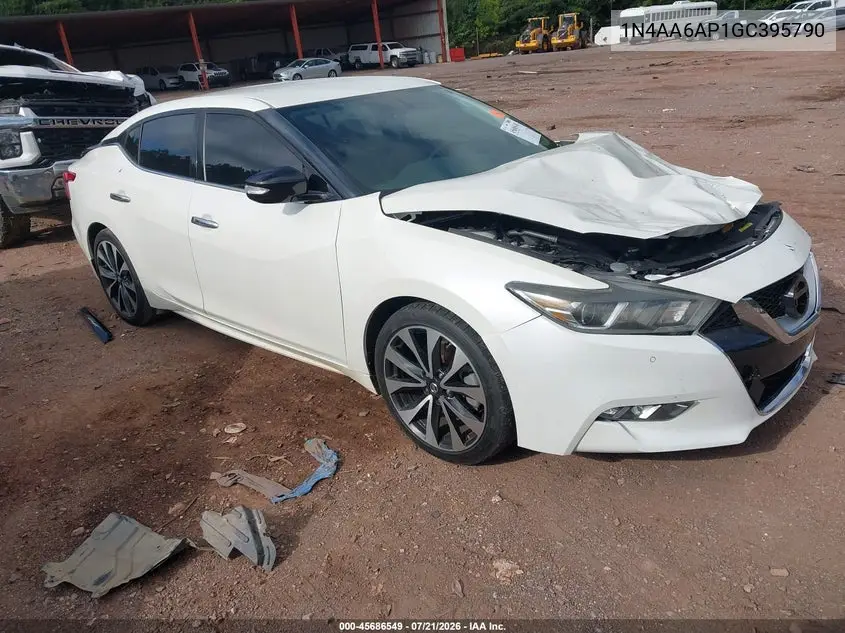 2016 Nissan Maxima 3.5 Sr VIN: 1N4AA6AP1GC395790 Lot: 45686549