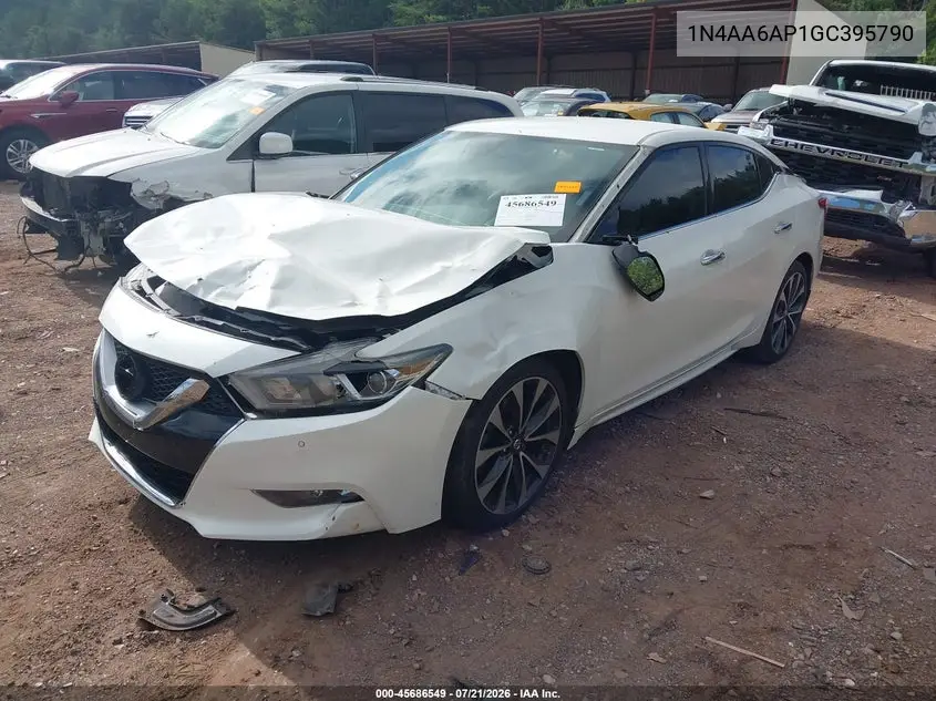 2016 Nissan Maxima 3.5 Sr VIN: 1N4AA6AP1GC395790 Lot: 45686549