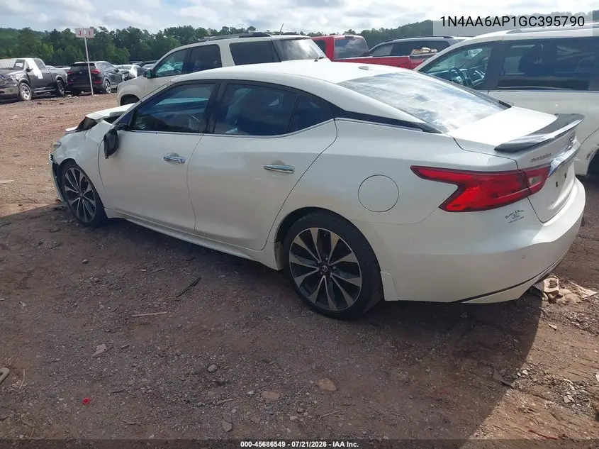 2016 Nissan Maxima 3.5 Sr VIN: 1N4AA6AP1GC395790 Lot: 45686549