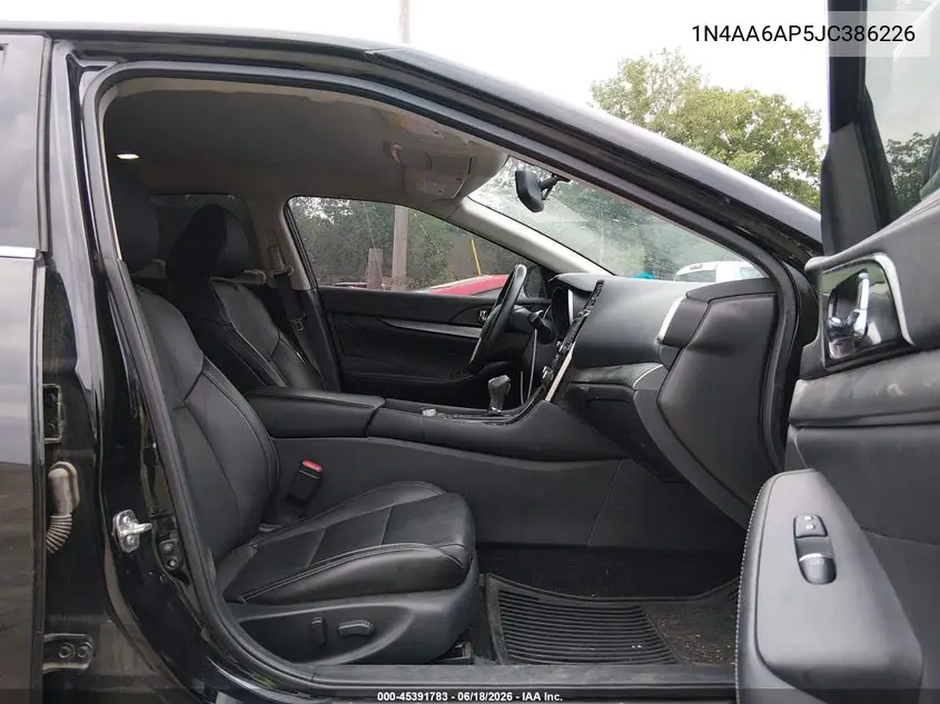 2018 Nissan Maxima 3.5 Sv VIN: 1N4AA6AP5JC386226 Lot: 45391783