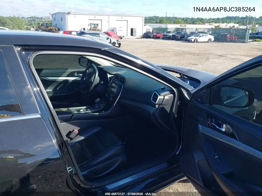 2018 Nissan Maxima 3.5 Sl VIN: 1N4AA6AP8JC385264 Lot: 45572127