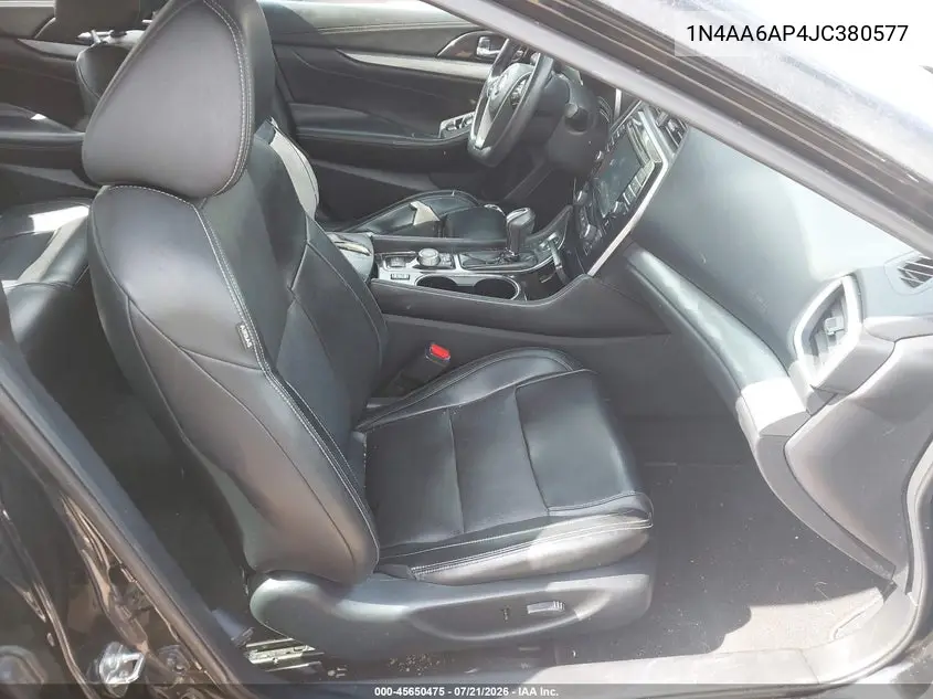 2018 Nissan Maxima 3.5 Sv VIN: 1N4AA6AP4JC380577 Lot: 45650475
