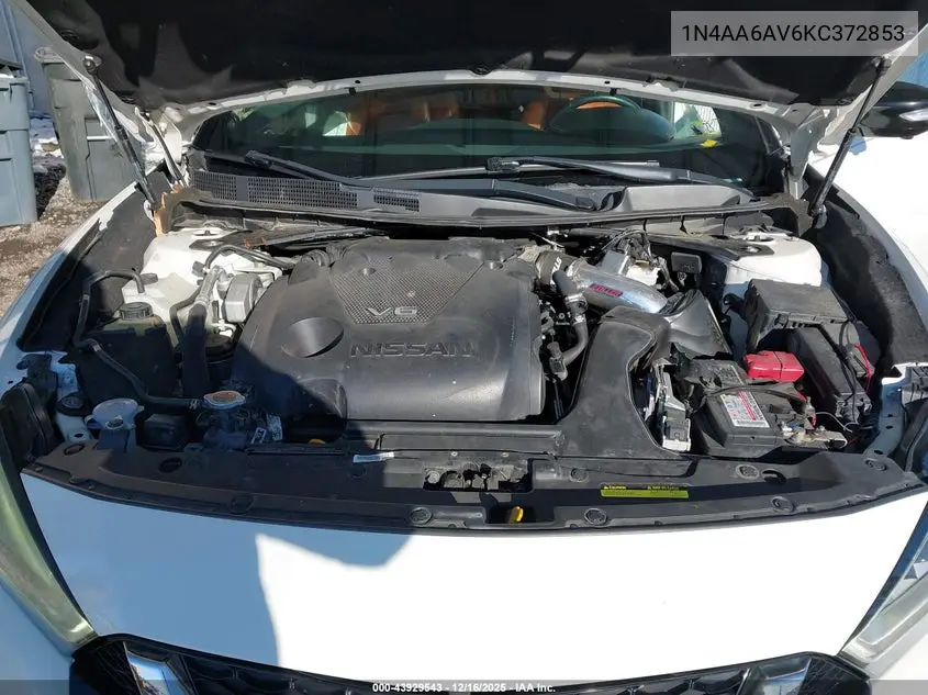 1N4AA6AV6KC372853 2019 Nissan Maxima 3.5 Platinum