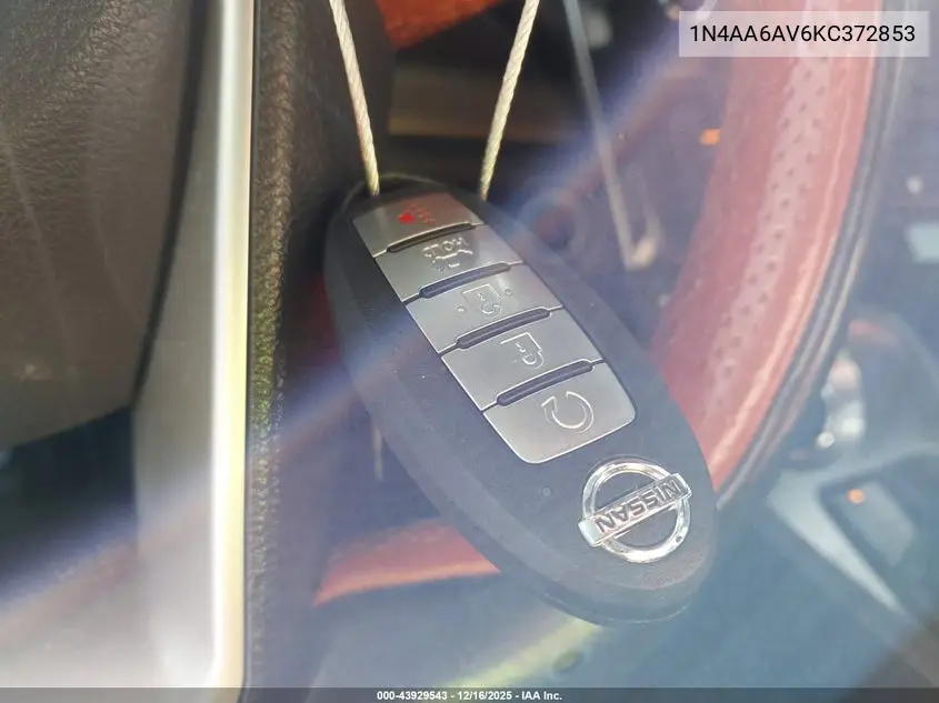 1N4AA6AV6KC372853 2019 Nissan Maxima 3.5 Platinum