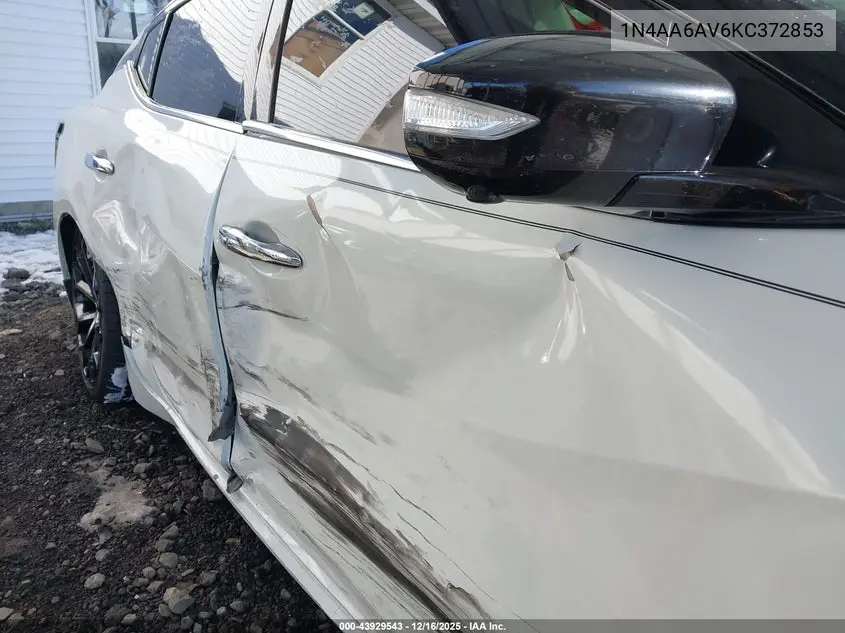 1N4AA6AV6KC372853 2019 Nissan Maxima 3.5 Platinum