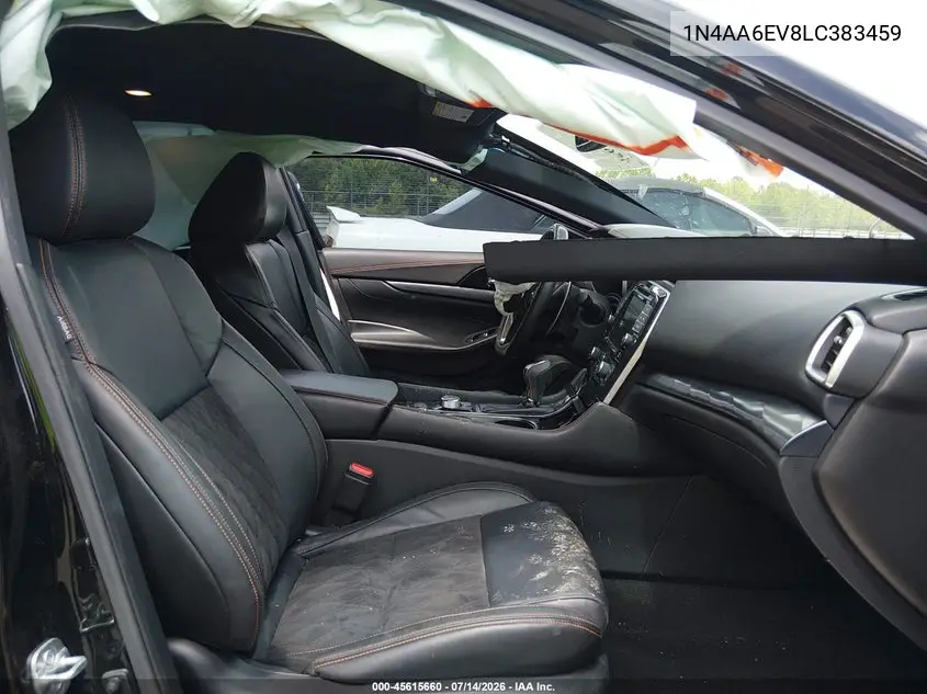 2020 Nissan Maxima Sr Xtronic Cvt VIN: 1N4AA6EV8LC383459 Lot: 45615660