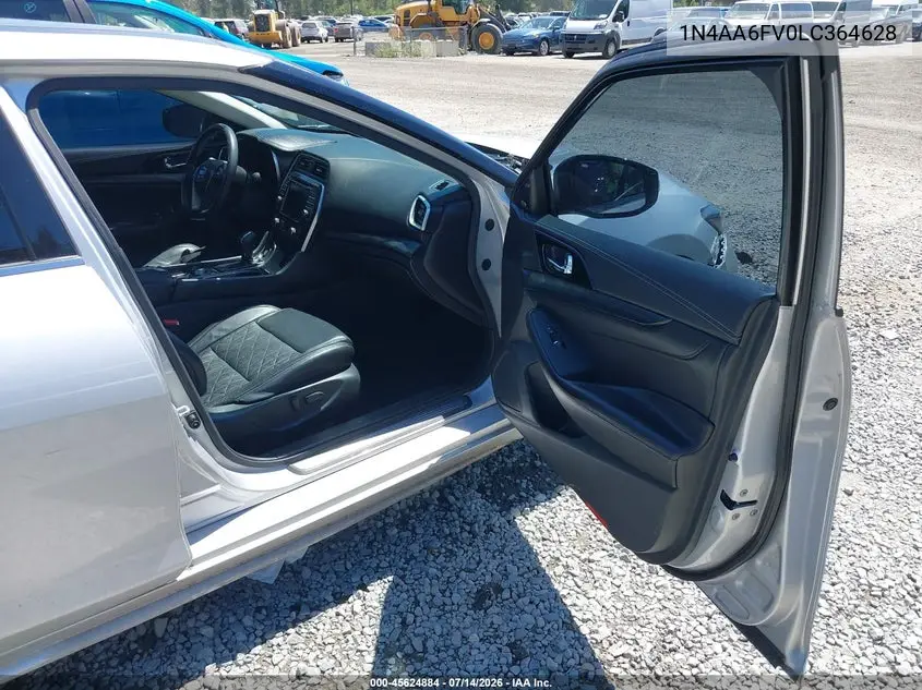 2020 Nissan Maxima Platinum Xtronic Cvt VIN: 1N4AA6FV0LC364628 Lot: 45624884
