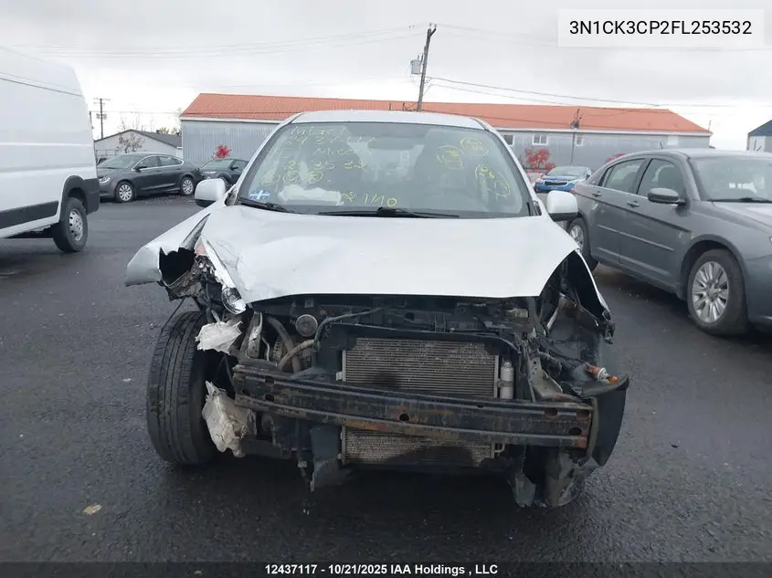 2015 Nissan Micra VIN: 3N1CK3CP2FL253532 Lot: 12437117