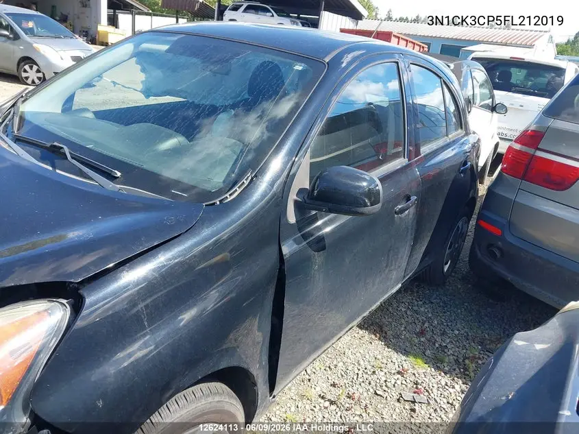 2015 Nissan Micra VIN: 3N1CK3CP5FL212019 Lot: 12624113