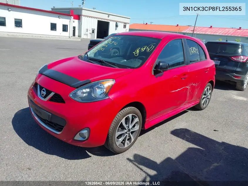 2015 Nissan Micra VIN: 3N1CK3CP8FL255365 Lot: 12626842