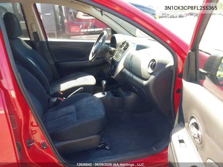 2015 Nissan Micra VIN: 3N1CK3CP8FL255365 Lot: 12626842