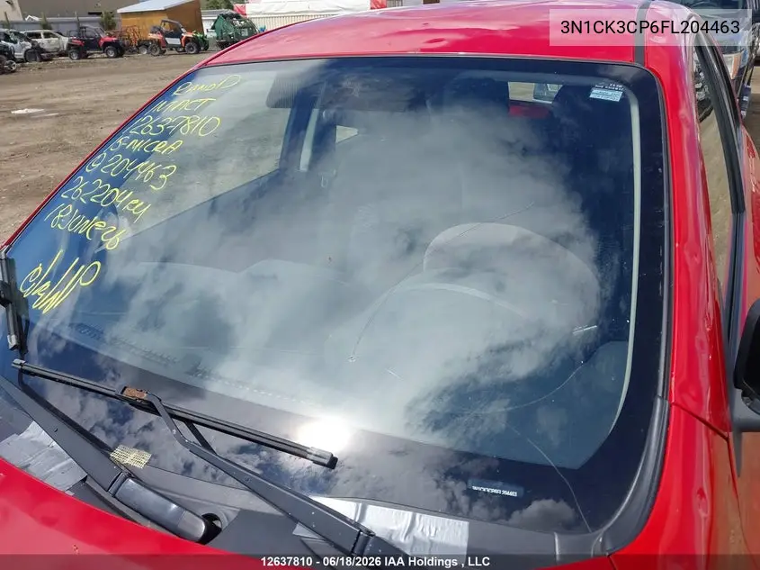 2015 Nissan Micra VIN: 3N1CK3CP6FL204463 Lot: 12637810