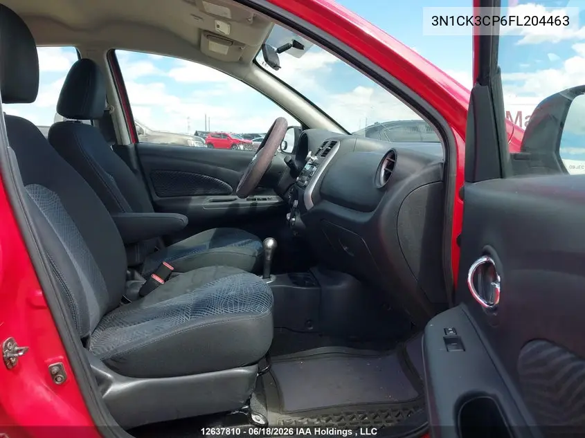 2015 Nissan Micra VIN: 3N1CK3CP6FL204463 Lot: 12637810