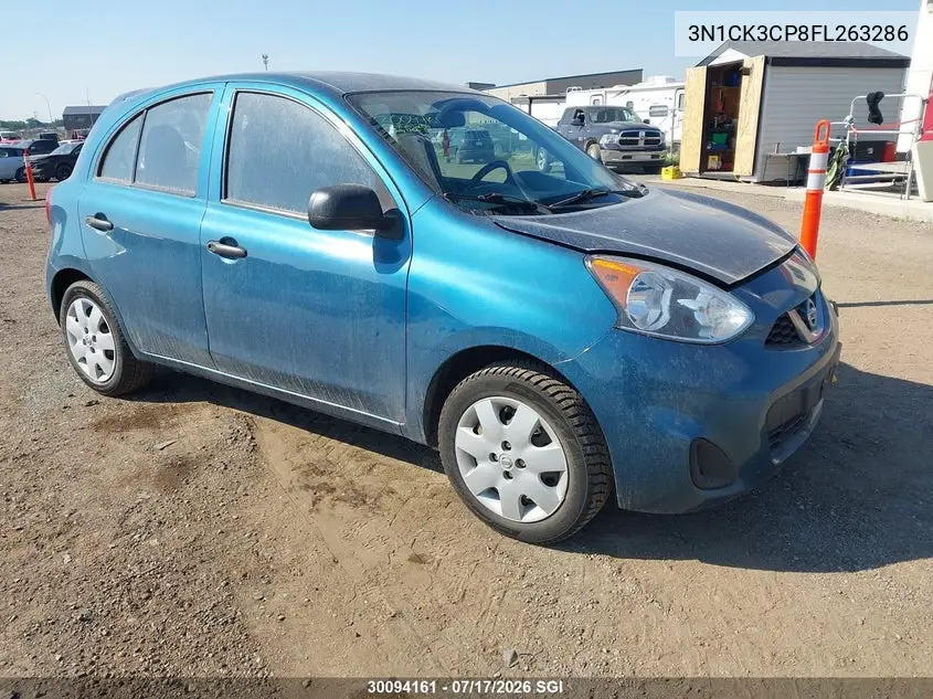 2015 Nissan Micra VIN: 3N1CK3CP8FL263286 Lot: 30094161