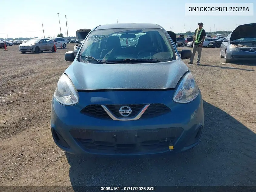 2015 Nissan Micra VIN: 3N1CK3CP8FL263286 Lot: 30094161