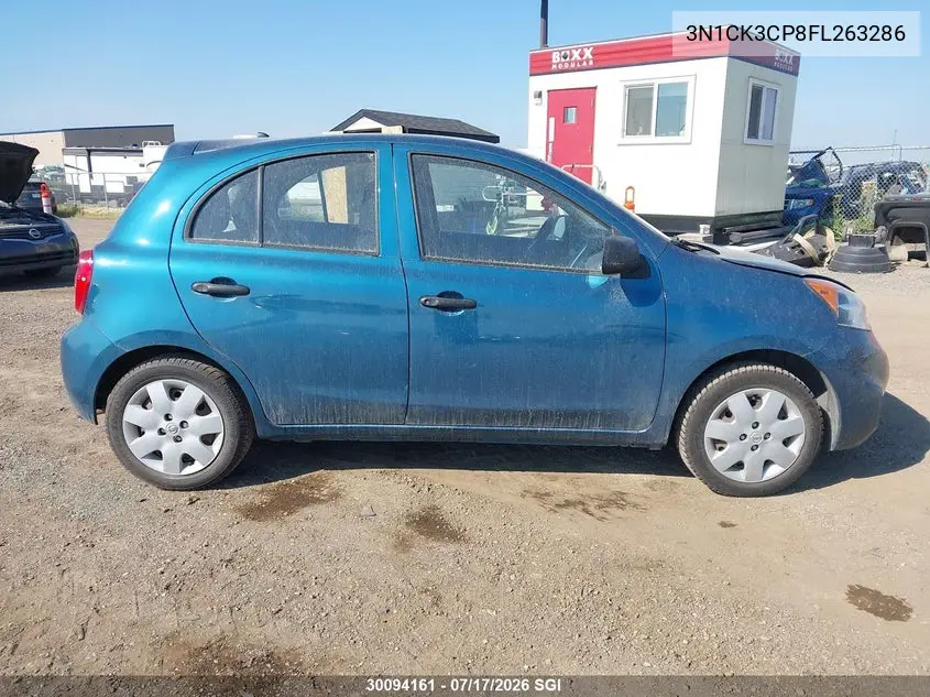 2015 Nissan Micra VIN: 3N1CK3CP8FL263286 Lot: 30094161