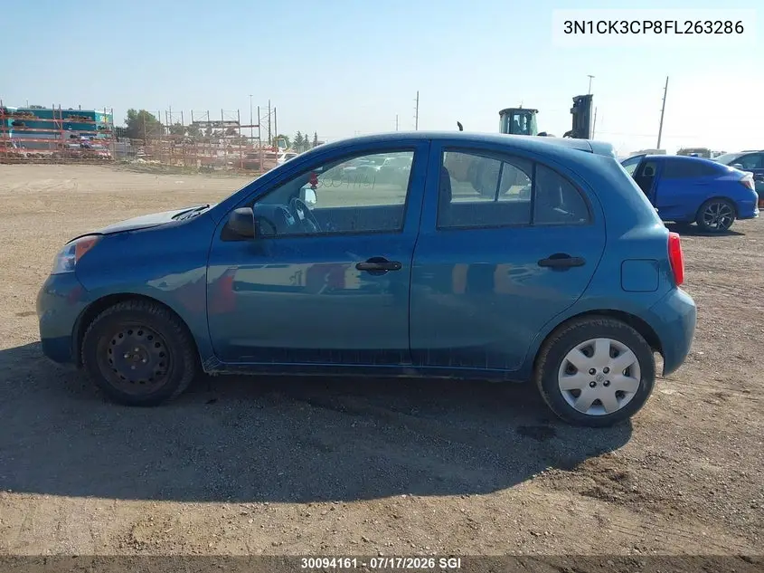 2015 Nissan Micra VIN: 3N1CK3CP8FL263286 Lot: 30094161