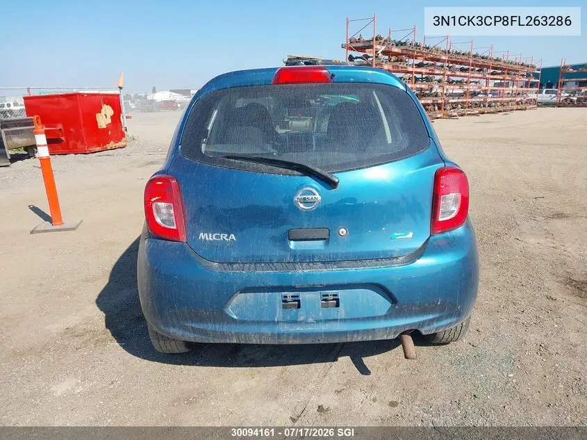 2015 Nissan Micra VIN: 3N1CK3CP8FL263286 Lot: 30094161