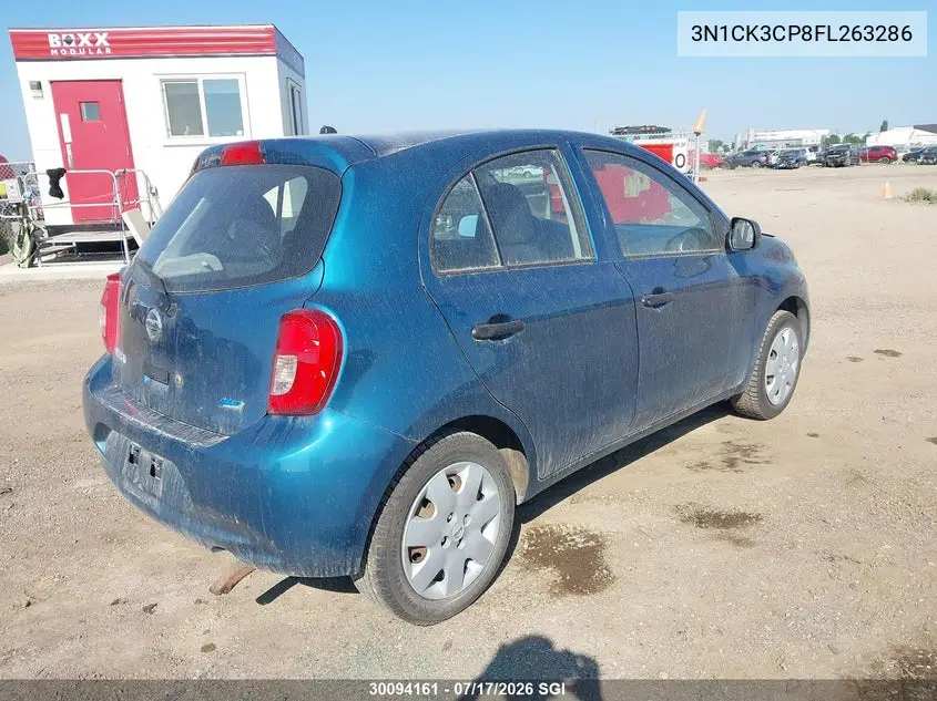 2015 Nissan Micra VIN: 3N1CK3CP8FL263286 Lot: 30094161