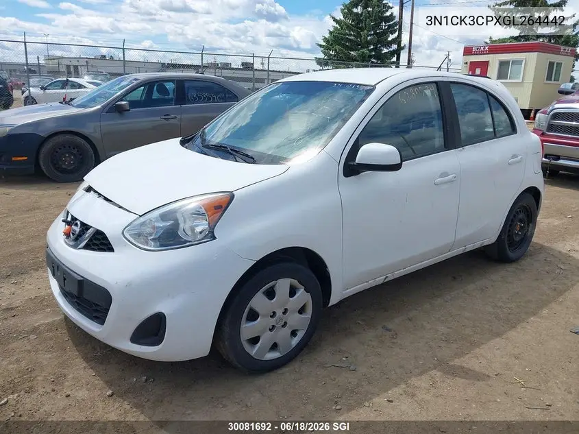 2016 Nissan Micra VIN: 3N1CK3CPXGL264442 Lot: 30081692