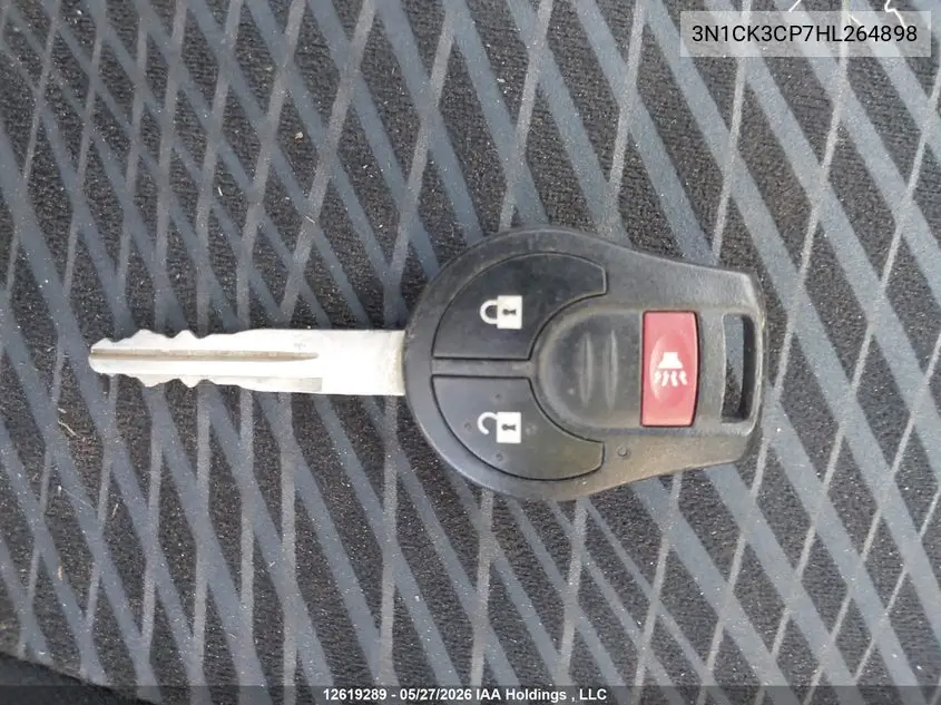 2017 Nissan Micra S/Sr/Sv VIN: 3N1CK3CP7HL264898 Lot: 12619289x