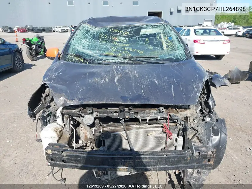 2017 Nissan Micra S/Sr/Sv VIN: 3N1CK3CP7HL264898 Lot: 12619289x