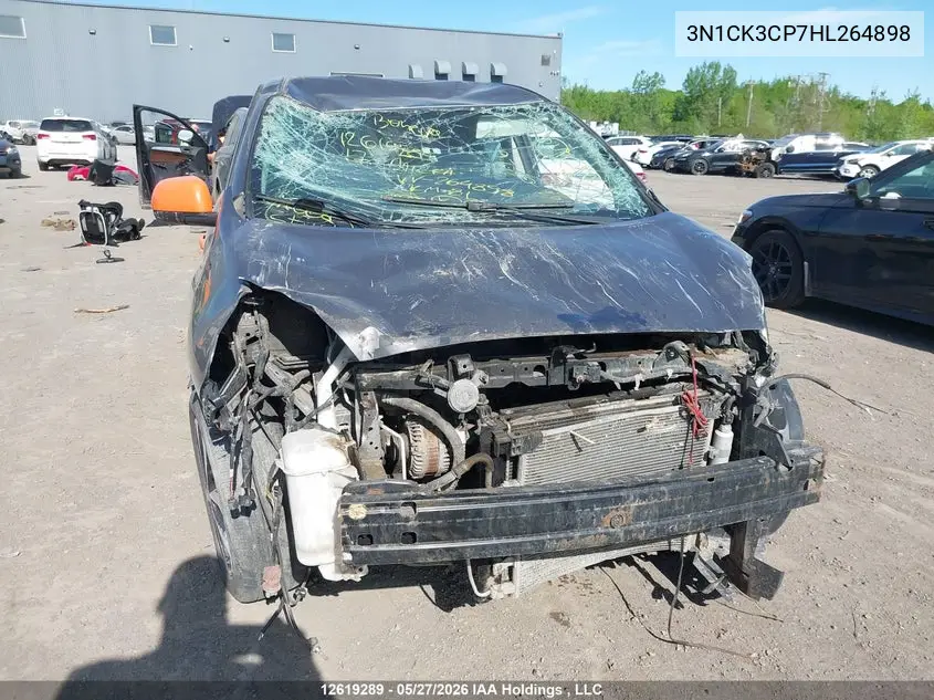 2017 Nissan Micra S/Sr/Sv VIN: 3N1CK3CP7HL264898 Lot: 12619289x
