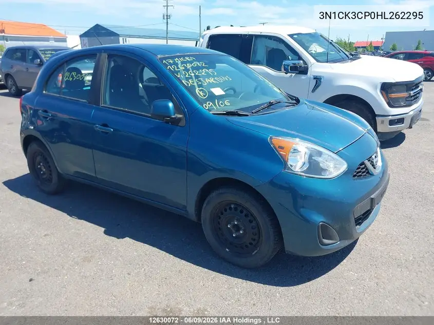 2017 Nissan Micra VIN: 3N1CK3CP0HL262295 Lot: 12630072
