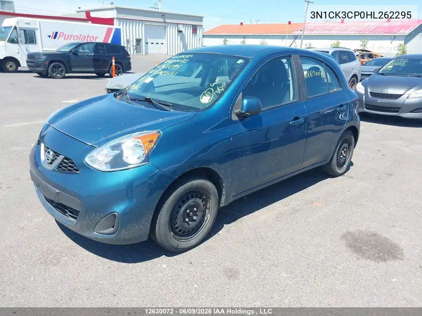 2017 Nissan Micra VIN: 3N1CK3CP0HL262295 Lot: 12630072