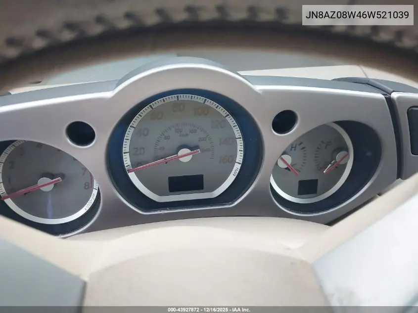 JN8AZ08W46W521039 2006 Nissan Murano Sl