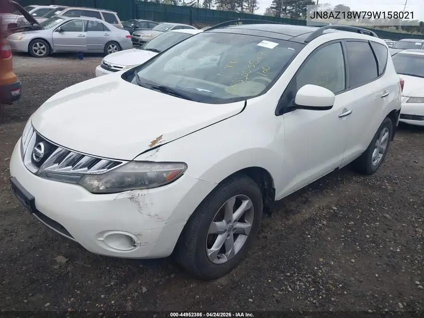 JN8AZ18W79W158021 2009 Nissan Murano Sl
