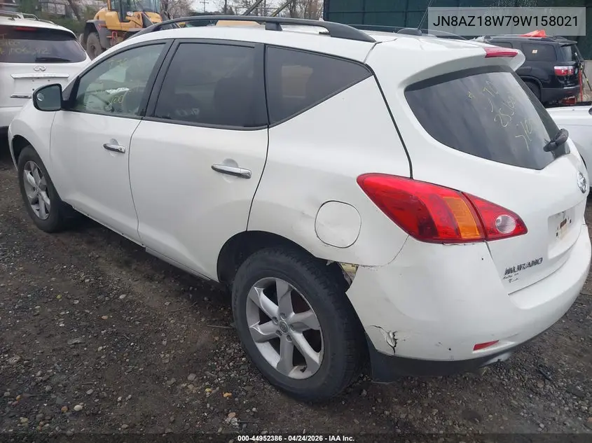 JN8AZ18W79W158021 2009 Nissan Murano Sl