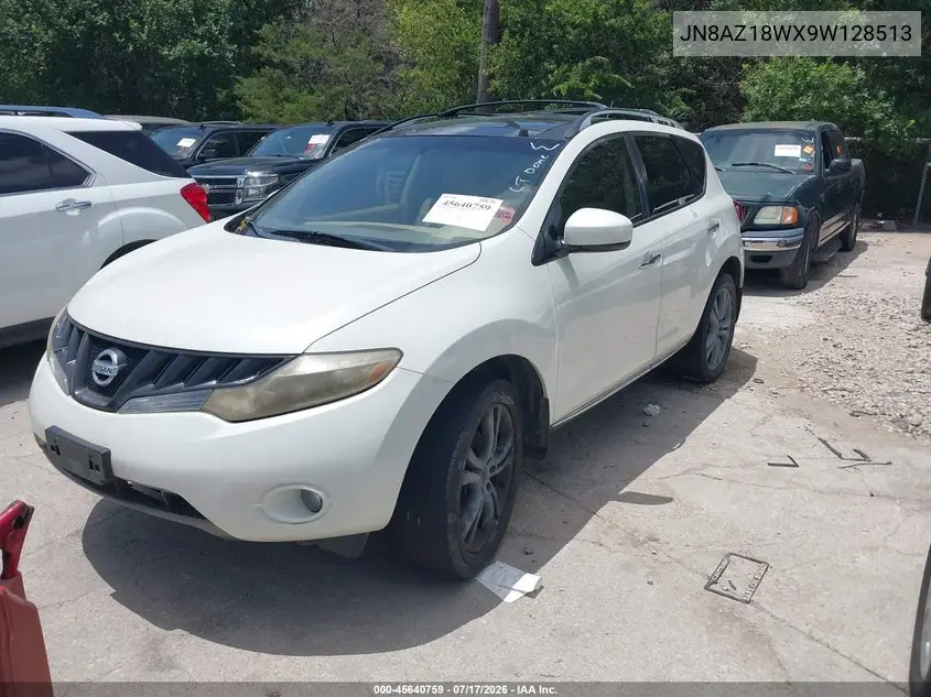 2009 Nissan Murano Le VIN: JN8AZ18WX9W128513 Lot: 45640759